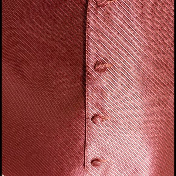 MEN'S LARR BRIO 3 PIECE FORMAL VEST & TIE SET LG - Picture 3 of 9